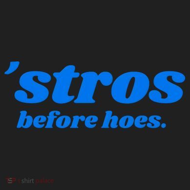 Baseball Stros Before Hoes Houston Comfort Colors Boxy T-Shirt