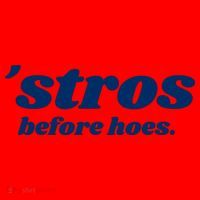 Baseball Stros Before Hoes Houston Santa Hat thumb 1