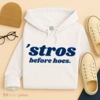 Baseball Stros Before Hoes Houston Hoodie thumb 4