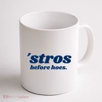 Baseball Stros Before Hoes Houston Coffee Mug thumb 1