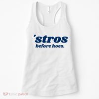 Baseball Stros Before Hoes Houston Women's Tank Top thumb 0