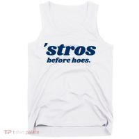 Baseball Stros Before Hoes Houston Tank Top thumb 0