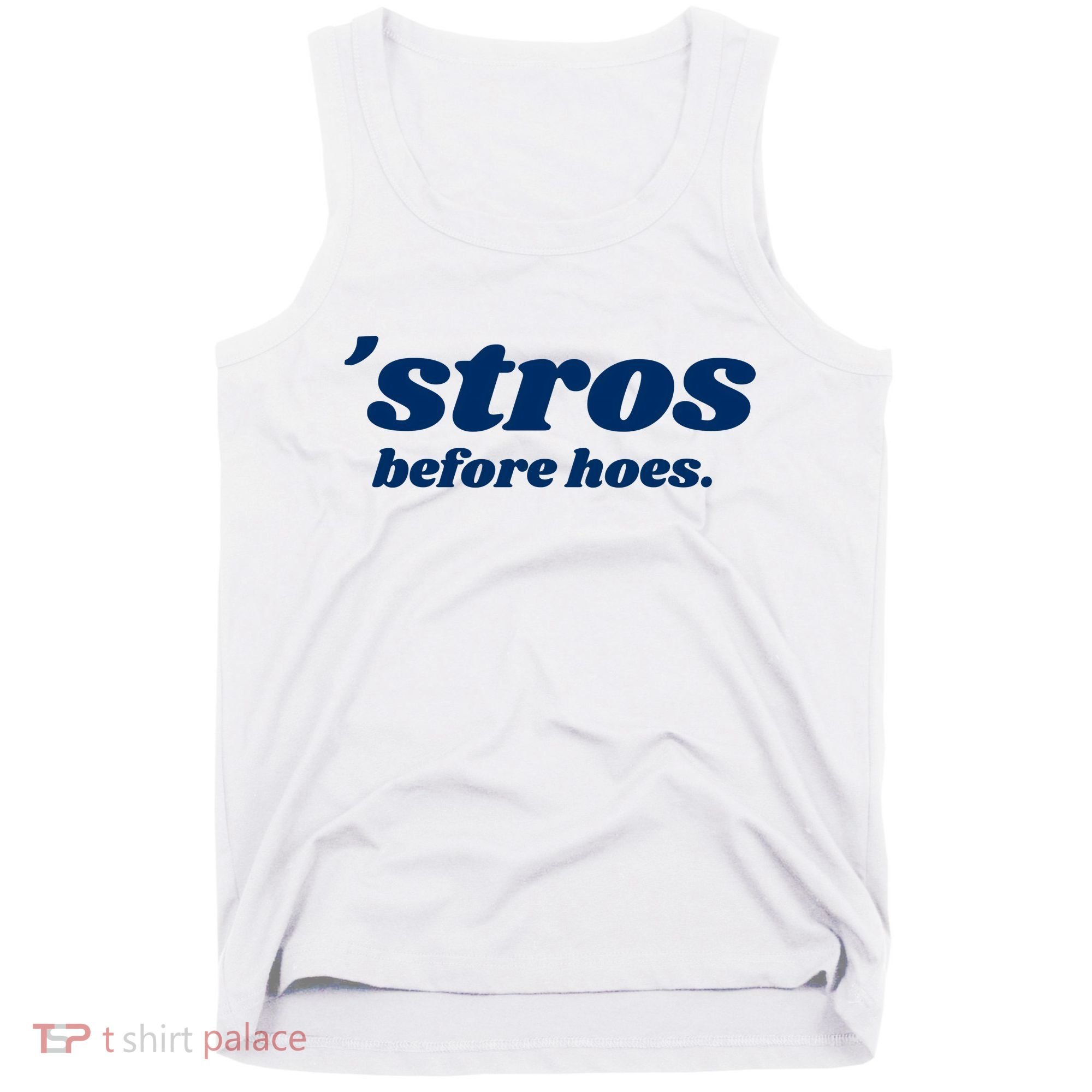 Baseball Stros Before Hoes Houston Tank Top