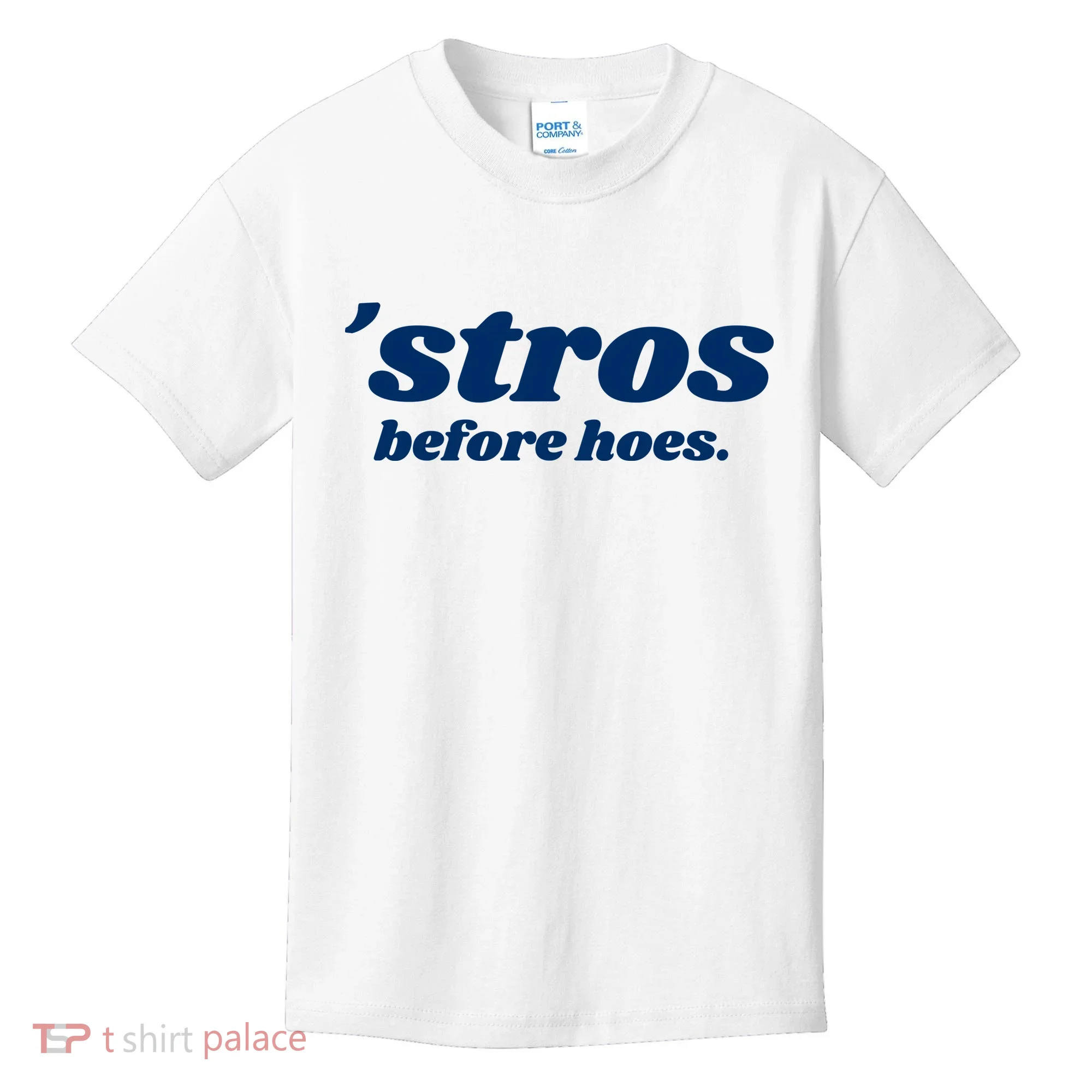 Baseball Stros Before Hoes Houston Kids T-Shirt