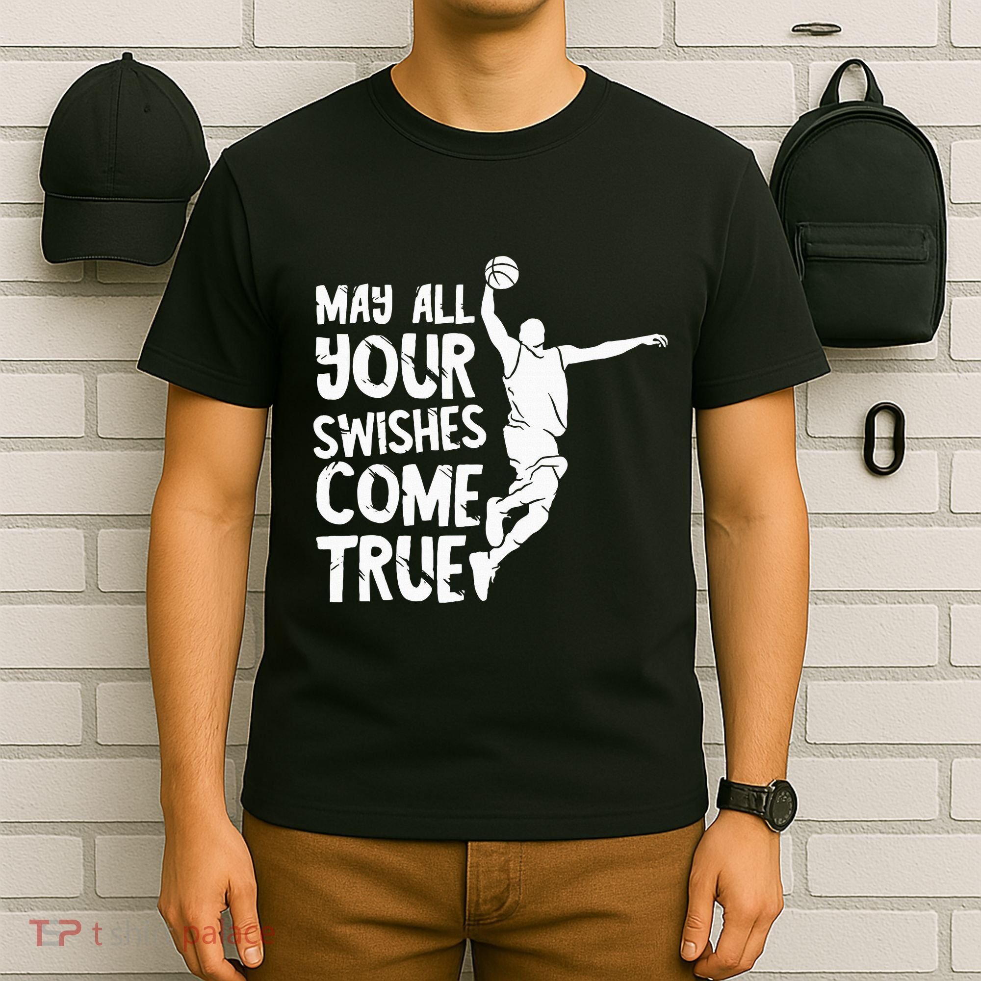 Basketball Swishes Basketball Player Basketballer Team T-Shirt