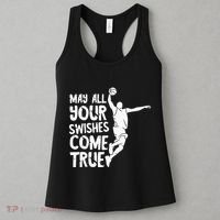 Basketball Swishes Basketball Player Basketballer Team Women's Tank Top thumb 3