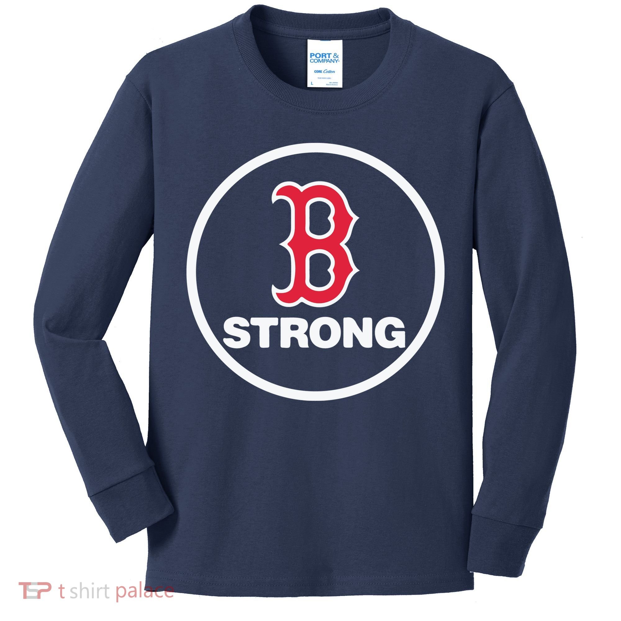 Boston Strong Kids Long Sleeve Shirt