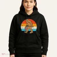 Bigfoot Sasquatch Bbq Retro Barbecue Grilling Hoodie thumb 5