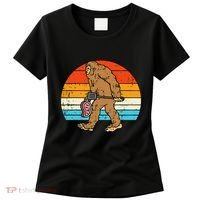 Bigfoot Sasquatch Bbq Retro Barbecue Grilling Women's T-Shirt thumb 0