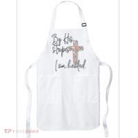 Bible Scripture By His Stripes I am Healed Easter Apron thumb 0