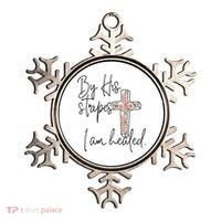 Bible Scripture By His Stripes I am Healed Easter Ornament thumb 0