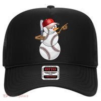 Baseball Snowman Balls Baseball Hat Snow Christmas Hat thumb 0