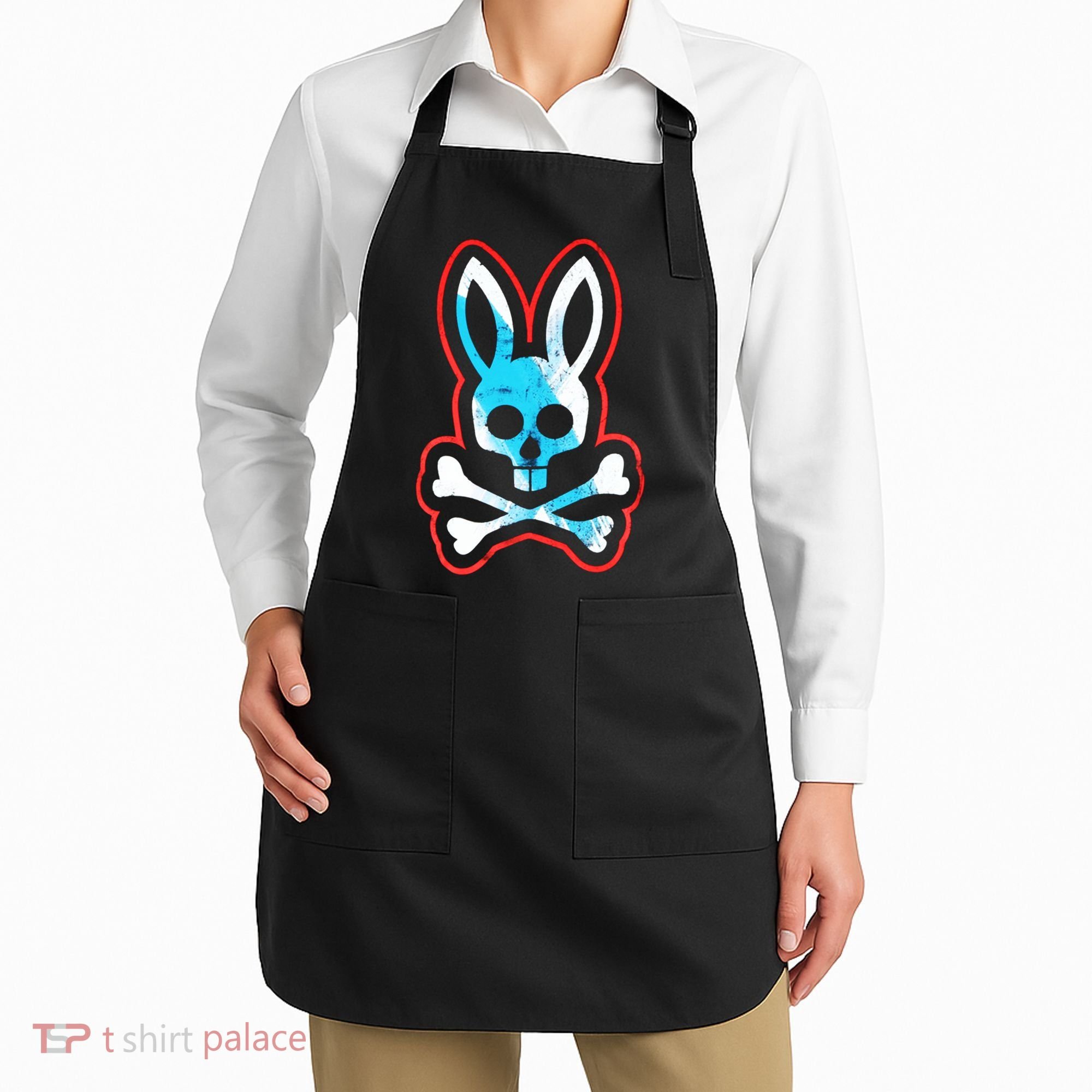 Bunny Skull Apron