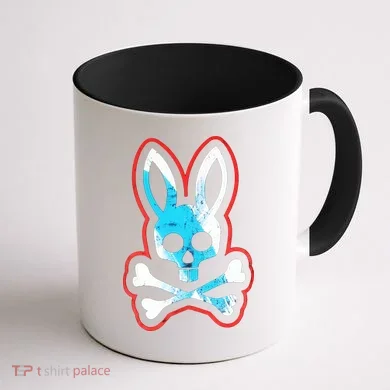 Bunny Skull Coffee Mug back
