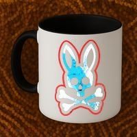 Bunny Skull Coffee Mug thumb 2