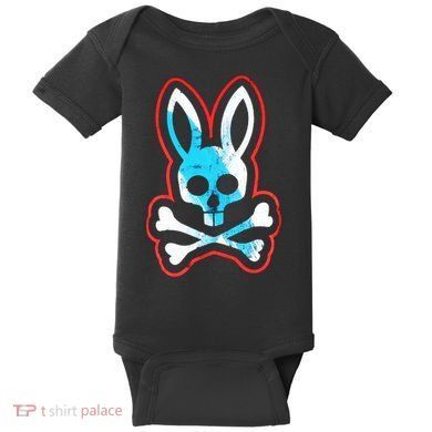 Bunny Skull Baby Bodysuit