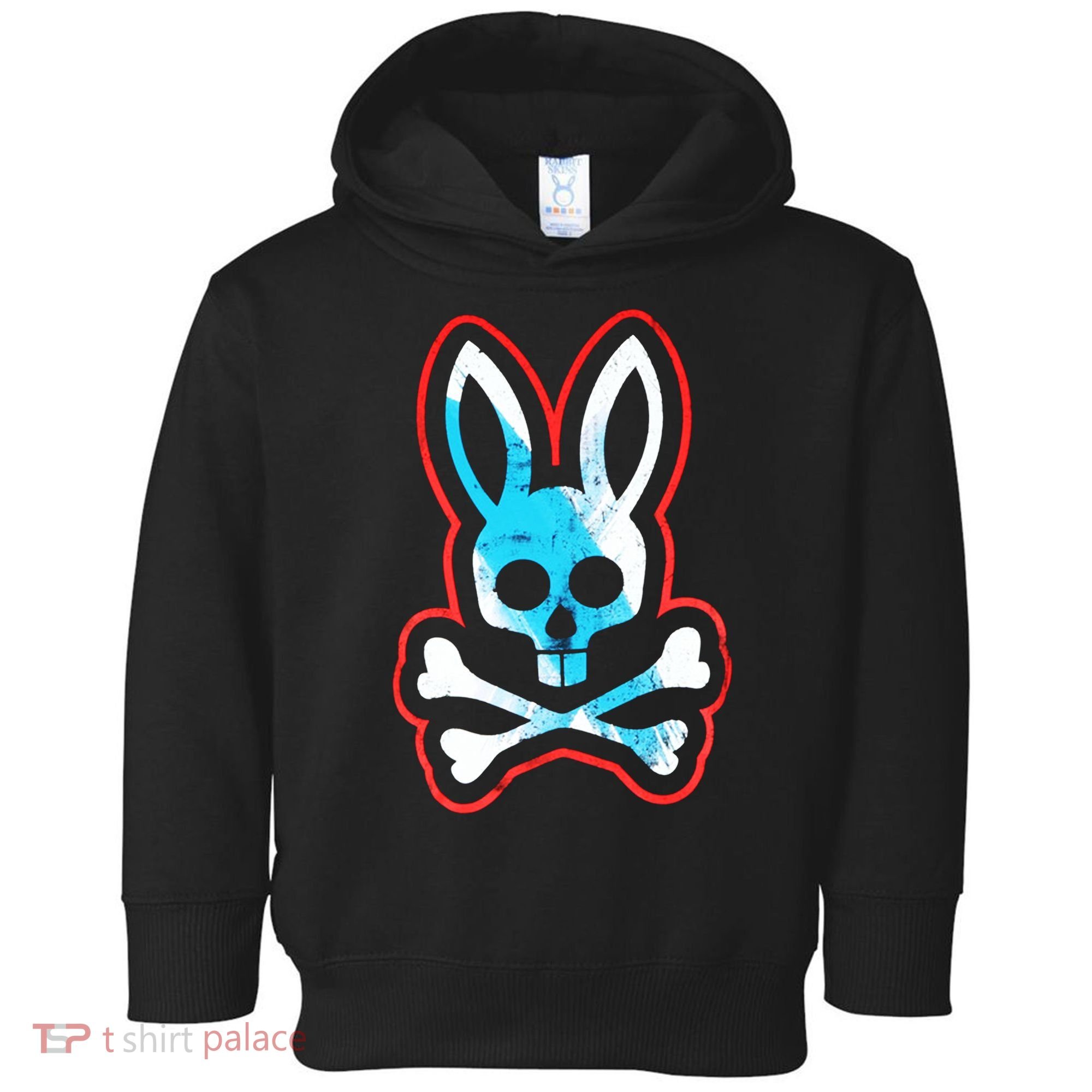Bunny Skull Toddler Hoodie