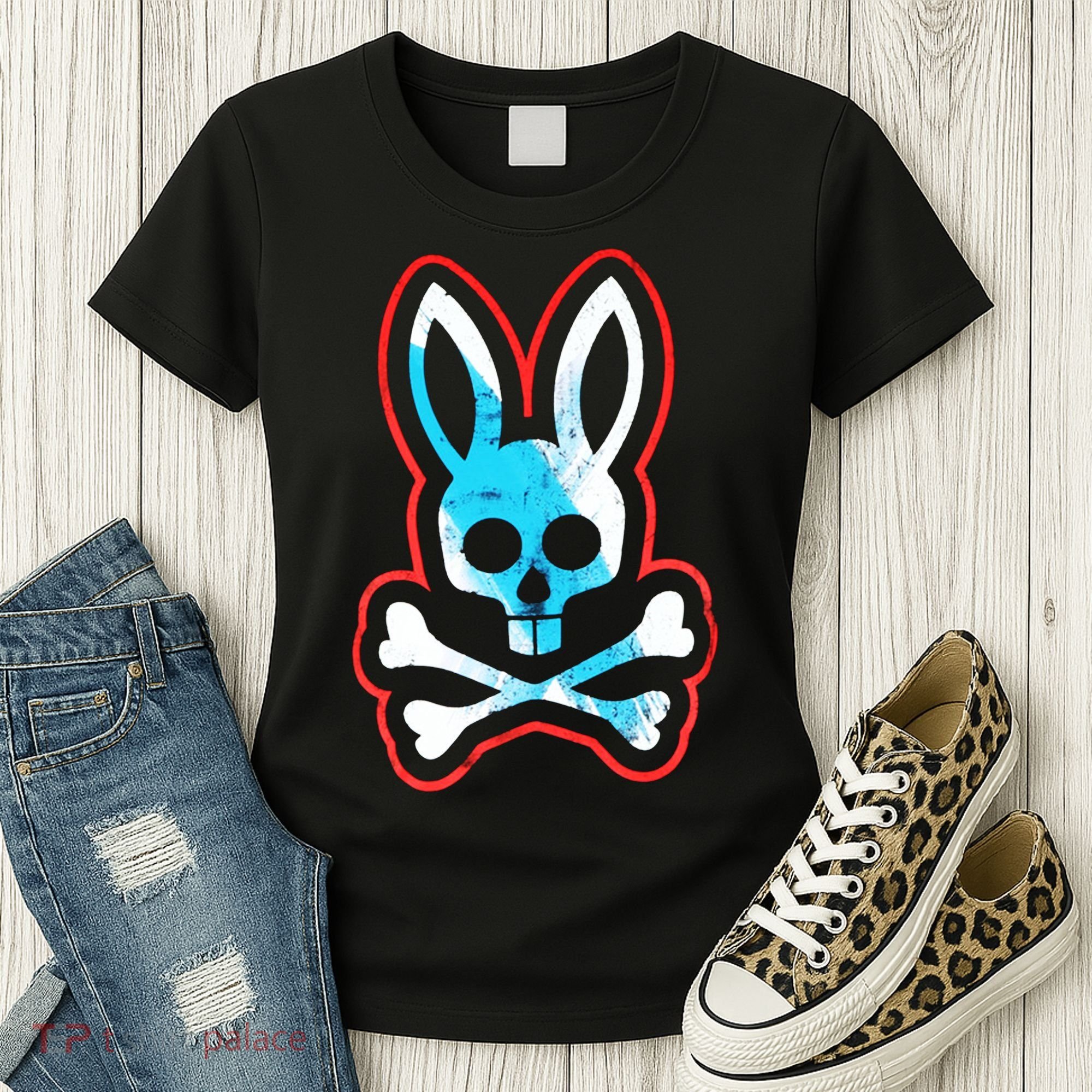 Bunny Skull Women's T-Shirt