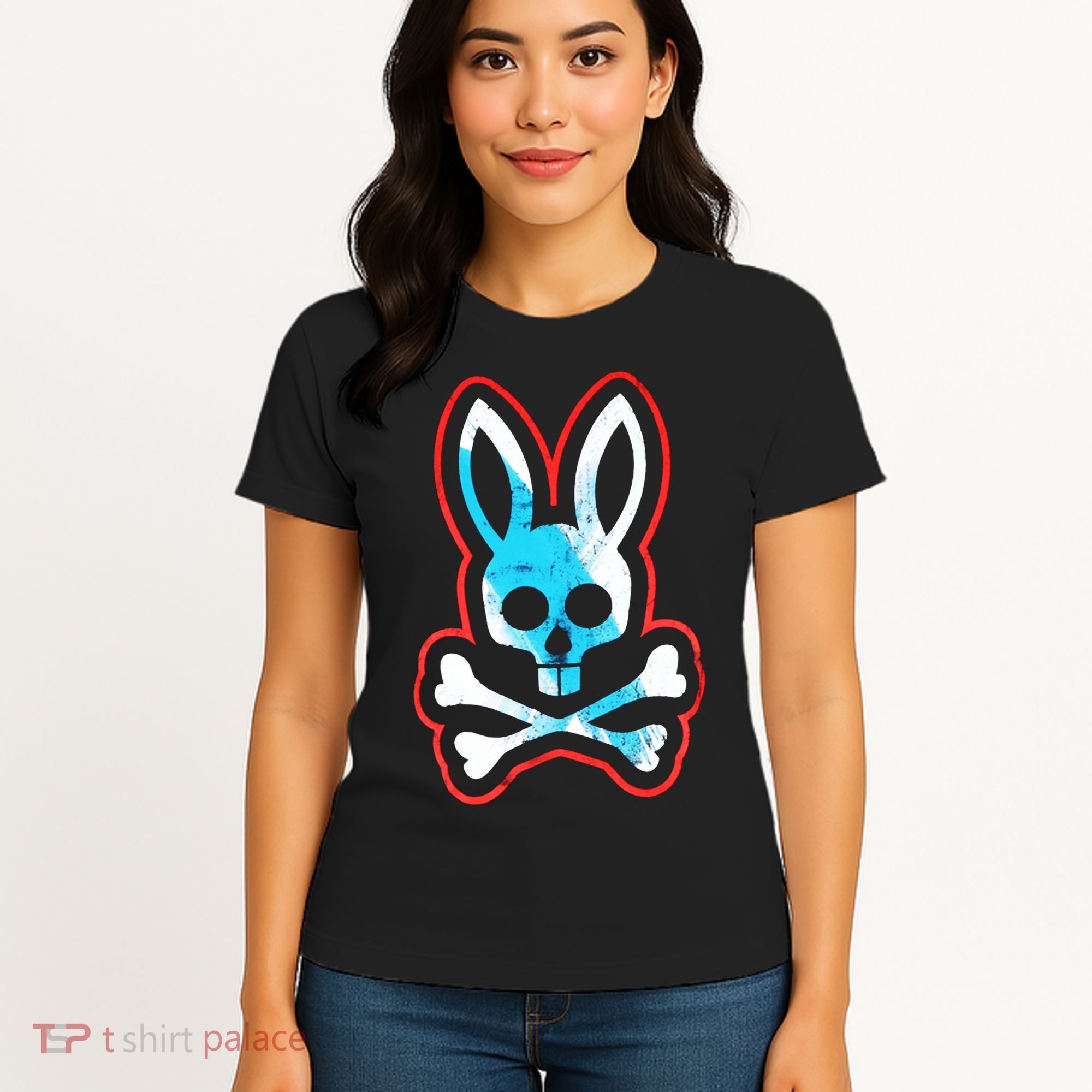 Bunny Skull Women's T-Shirt