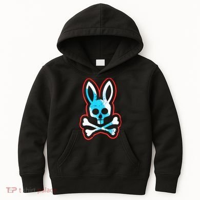 Bunny Skull Kids Hoodie