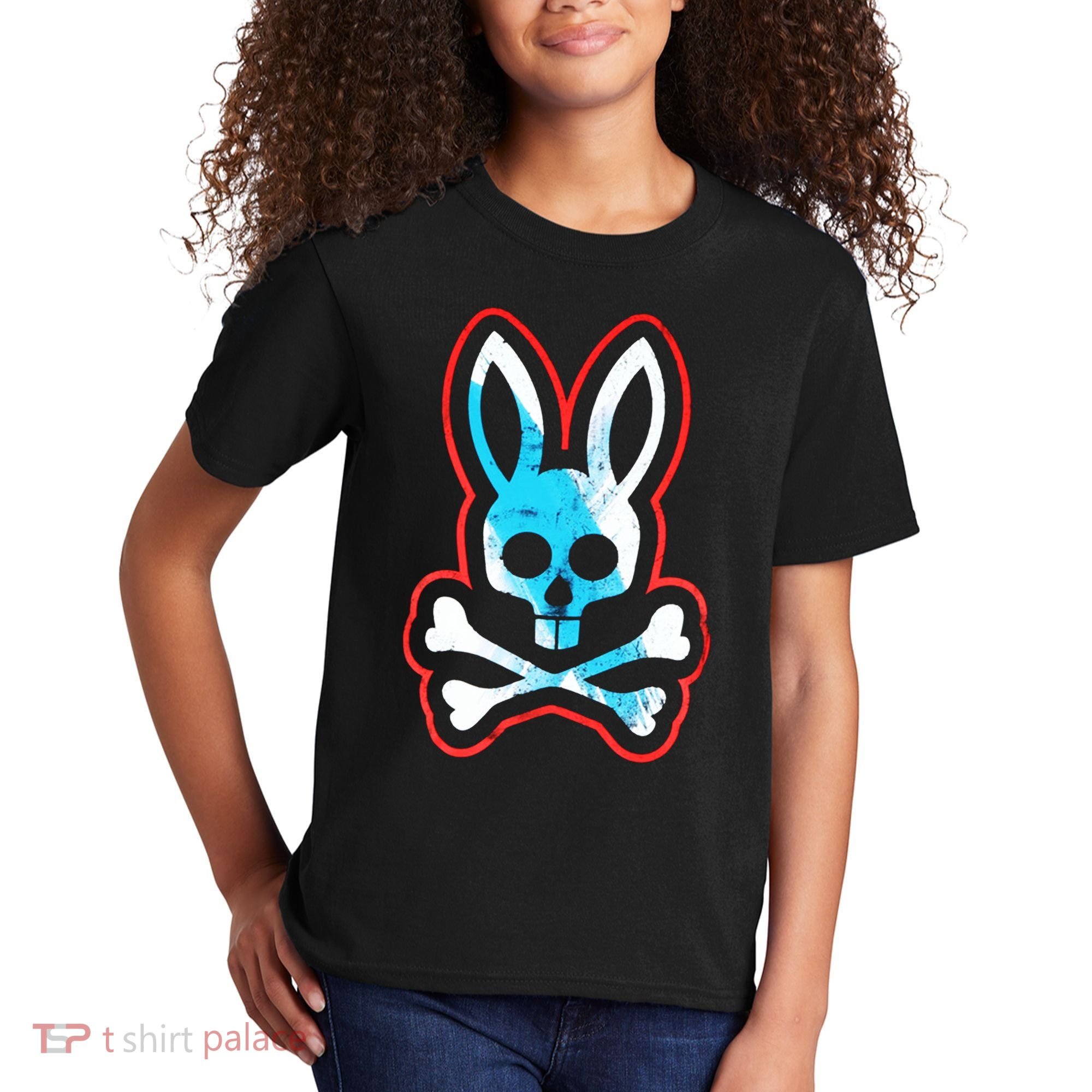 Bunny Skull Kids T-Shirt