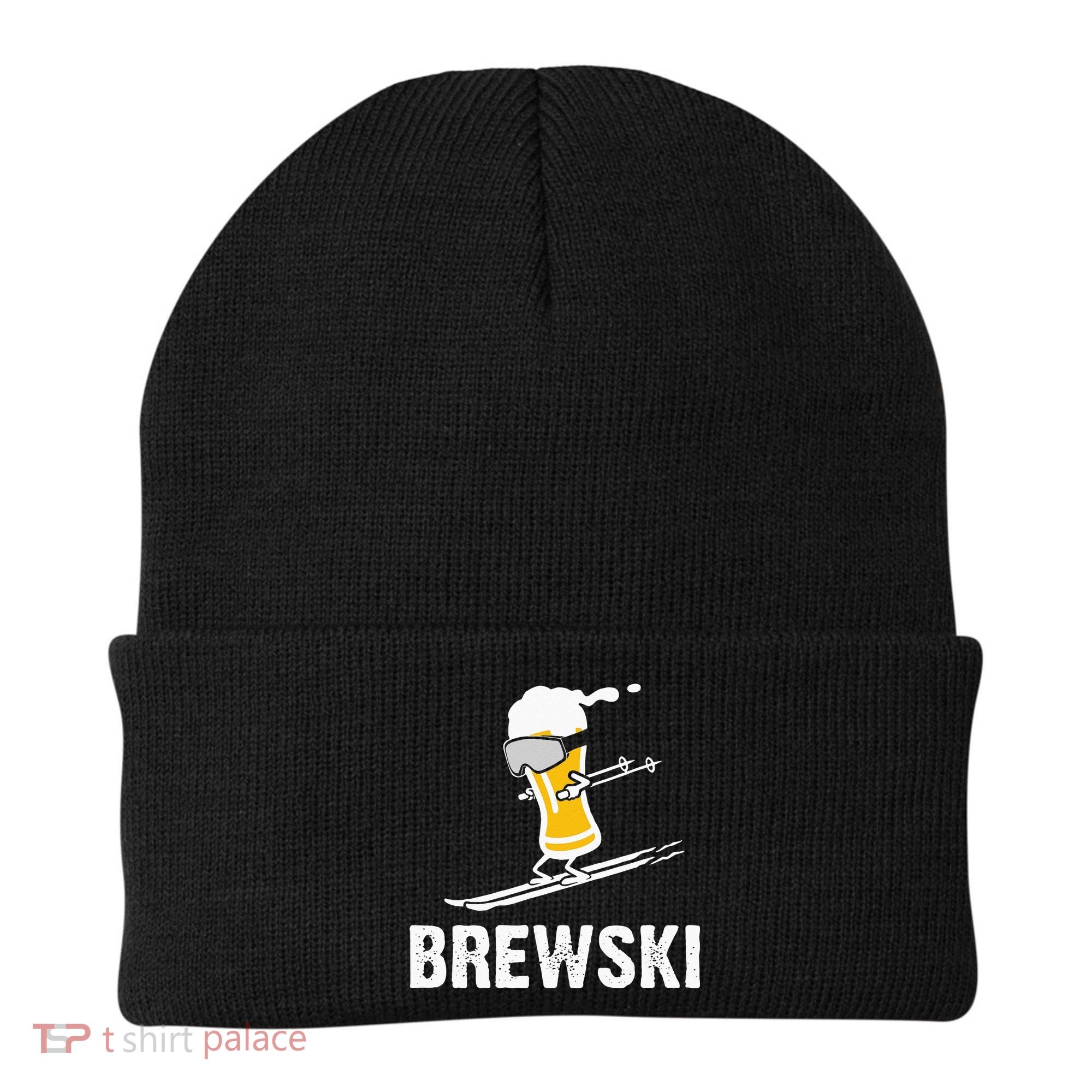 Brewski Skiing Beer Beanie