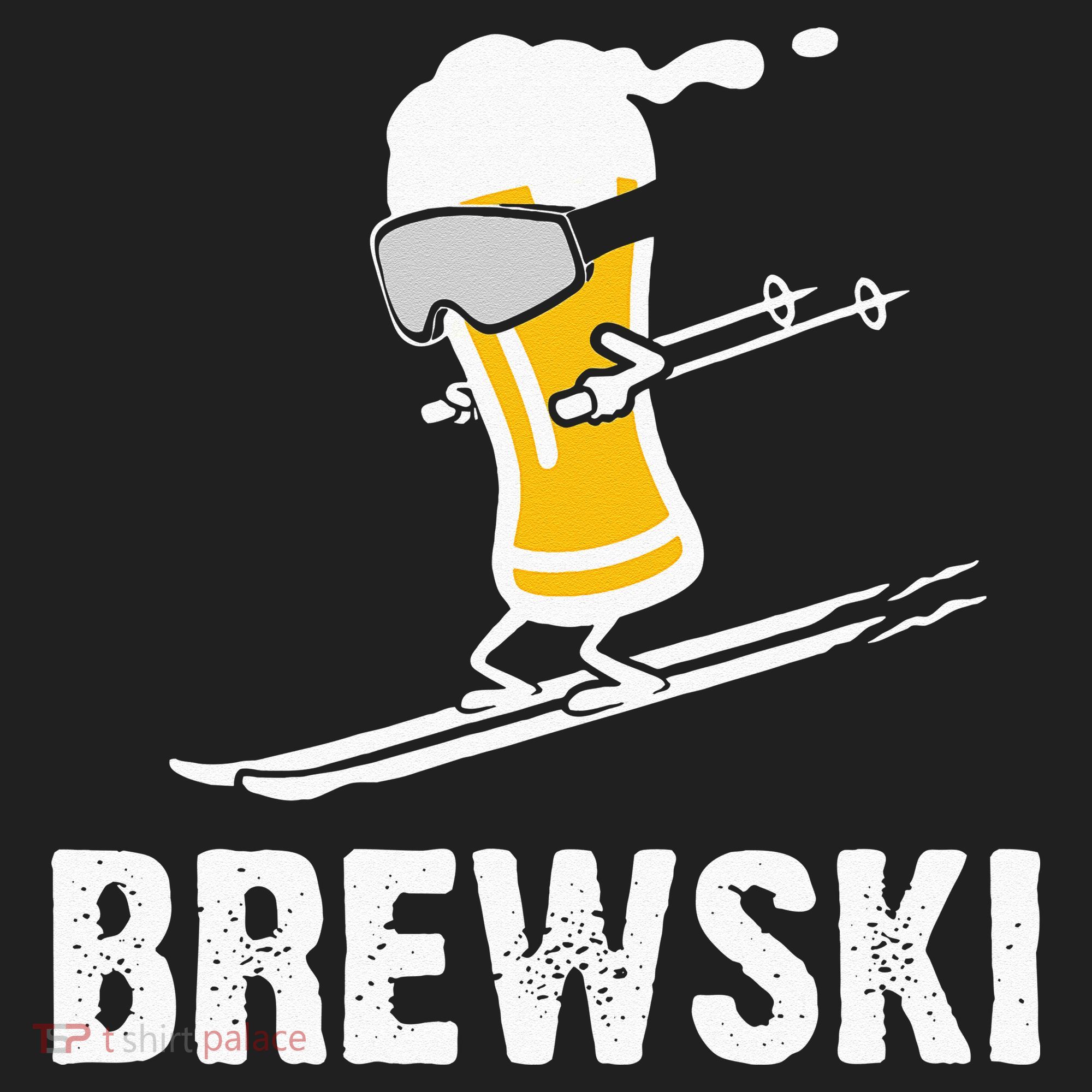 Brewski Skiing Beer Hat