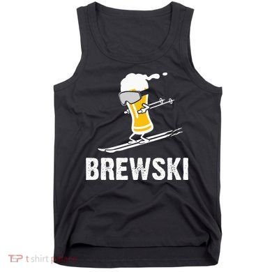 Brewski Skiing Beer Tank Top