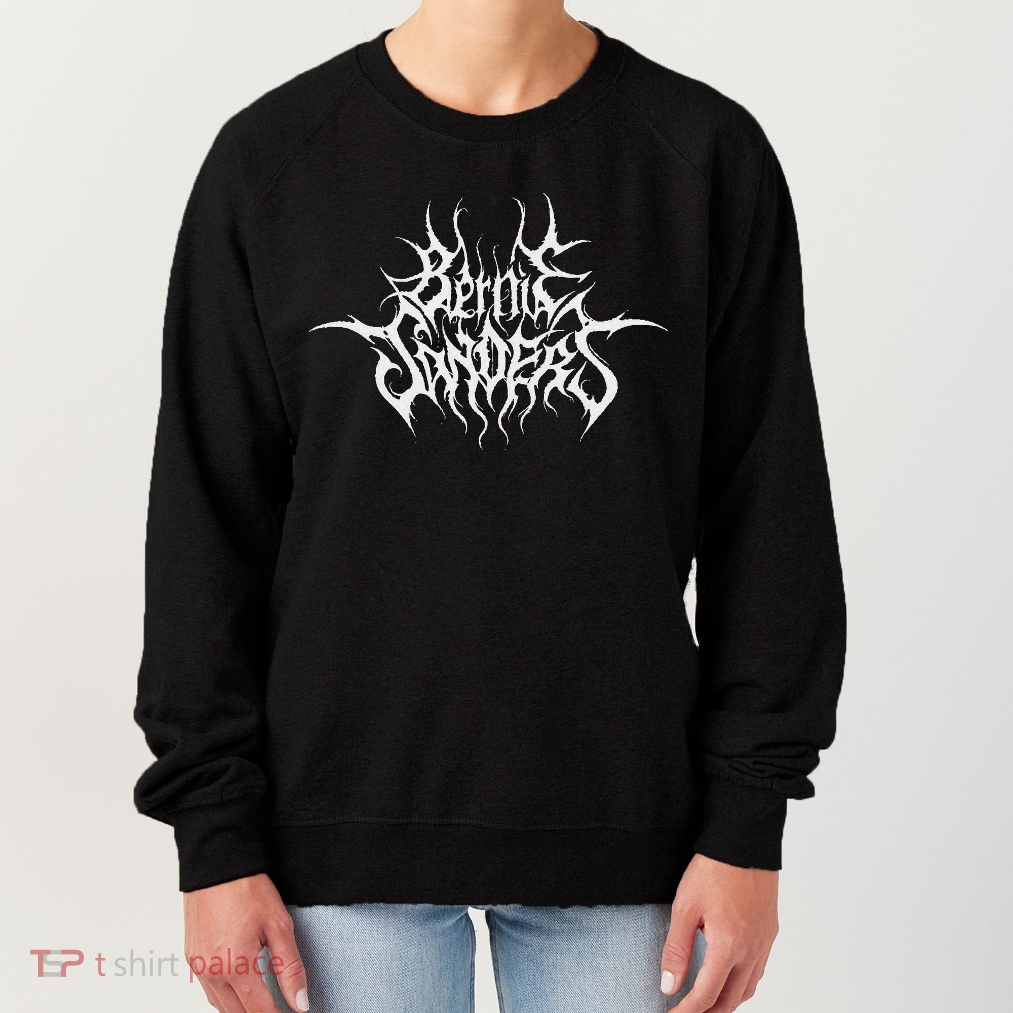 Bernie Sanders Black Metal Band Women's Sweatshirt