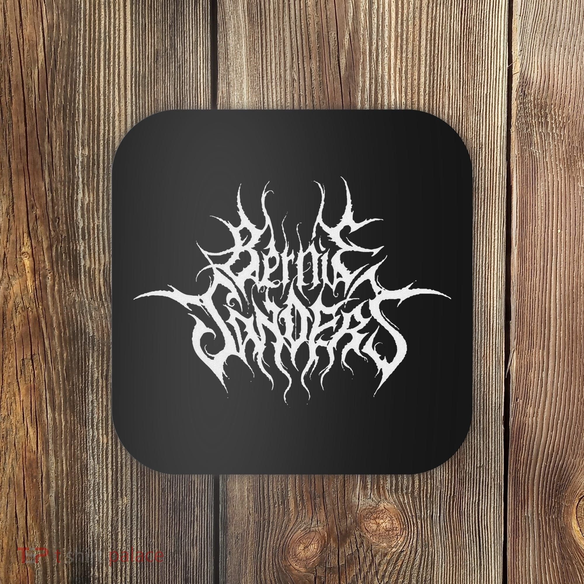 Bernie Sanders Black Metal Band Coaster