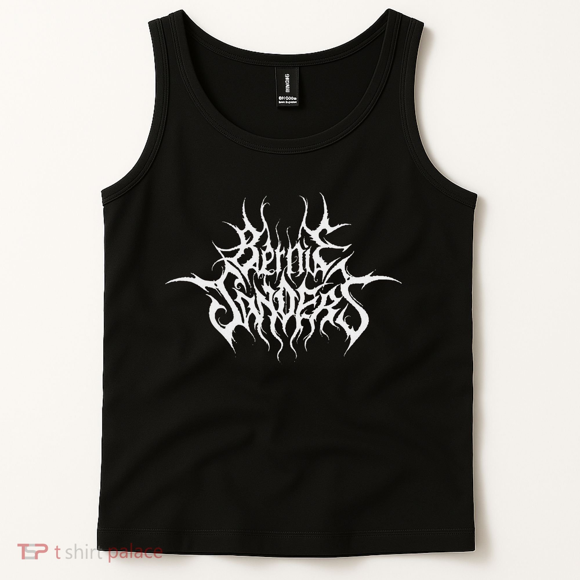 Bernie Sanders Black Metal Band Tank Top