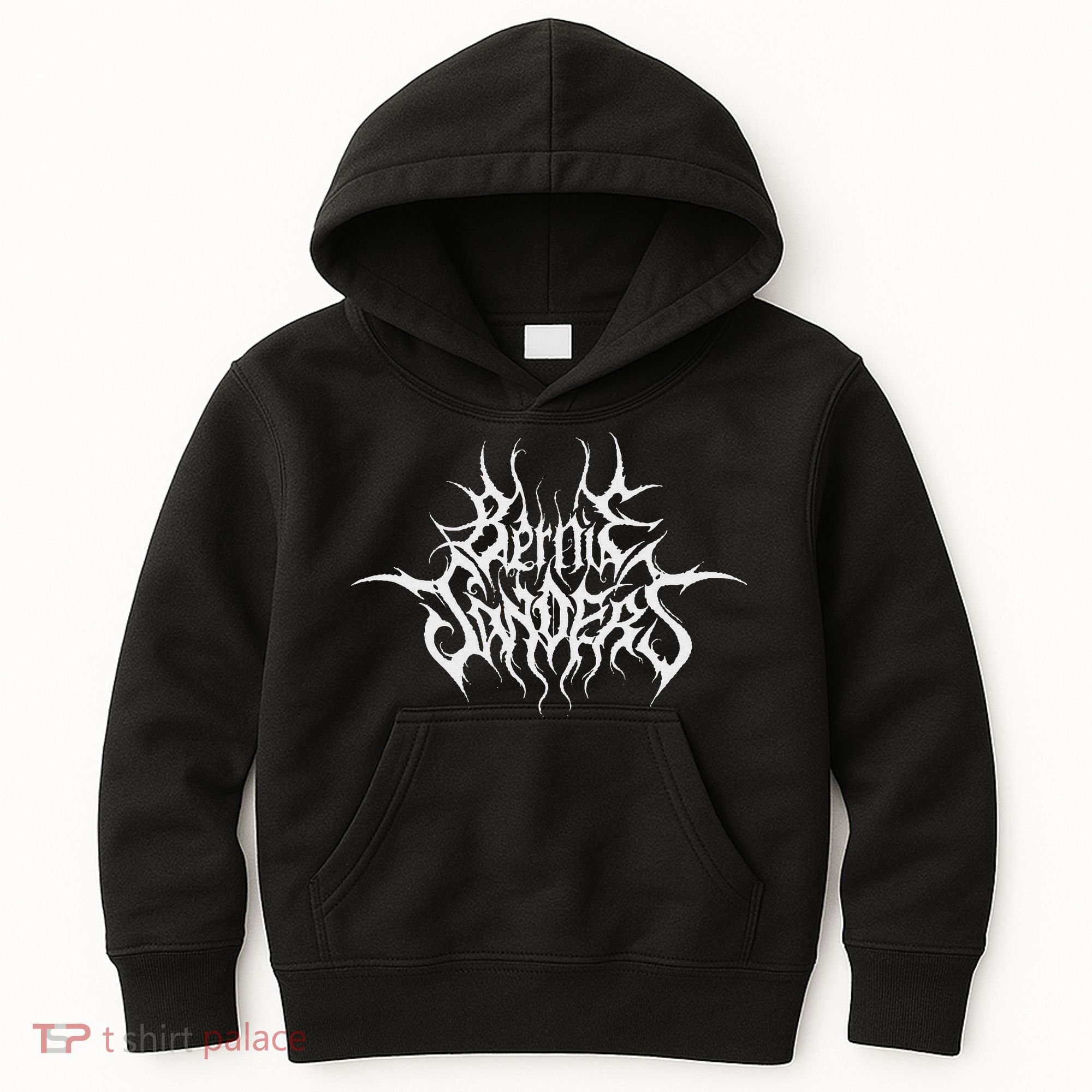 Bernie Sanders Black Metal Band Kids Hoodie