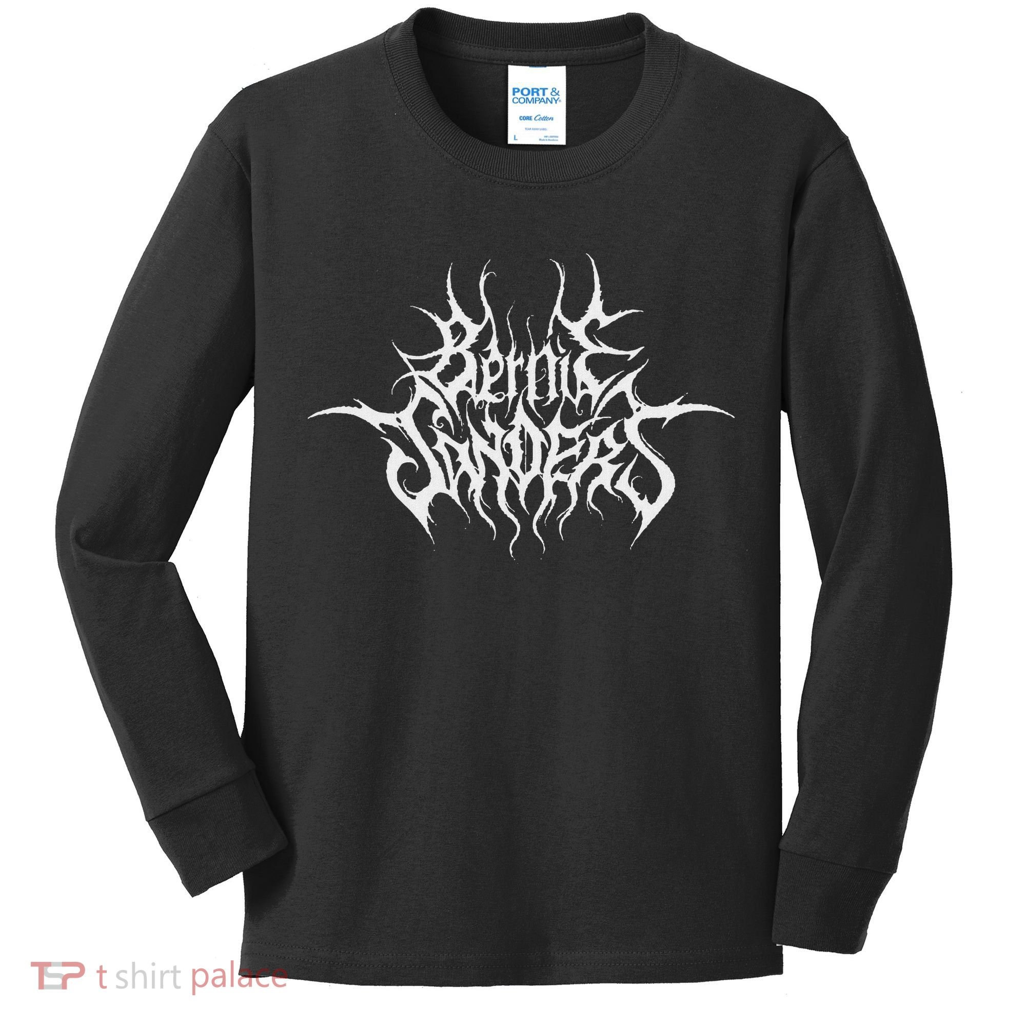 Bernie Sanders Black Metal Band Kids Long Sleeve Shirt