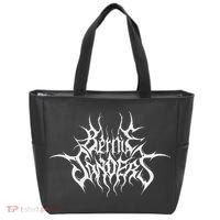 Bernie Sanders Black Metal Band Tote Bag thumb 0