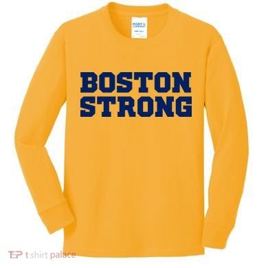 Boston Strong Kids Long Sleeve Shirt