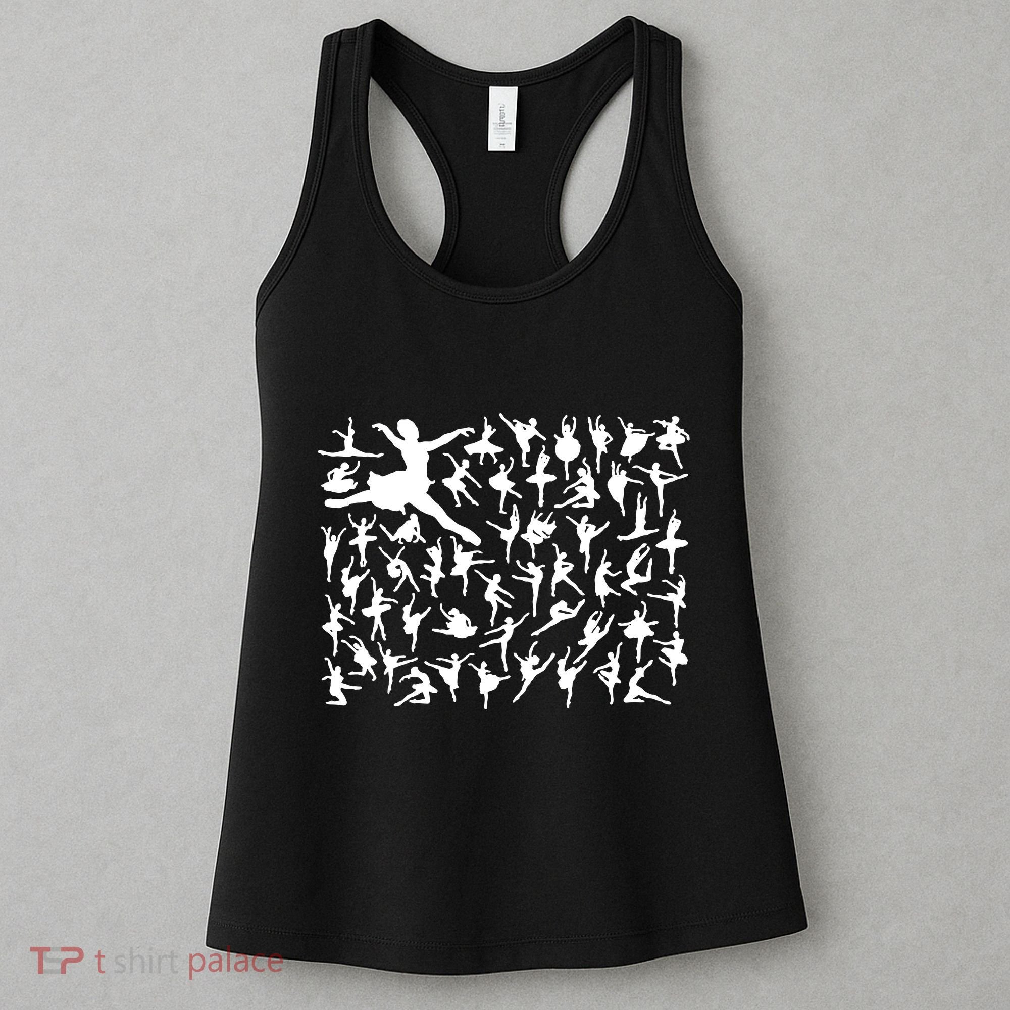 Ballerina Silhouettes Women's Tank Top
