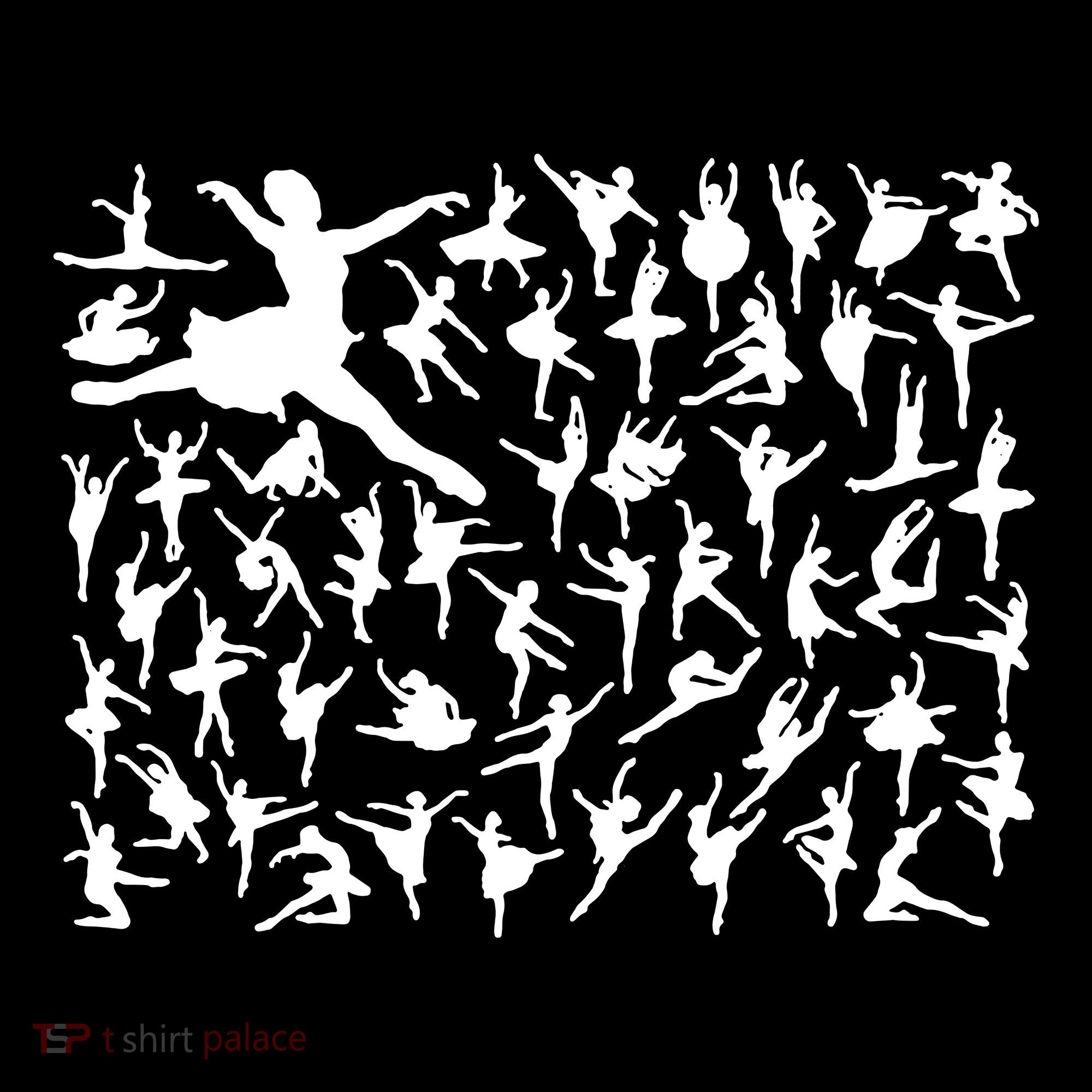 Ballerina Silhouettes Kids Sweatshirt