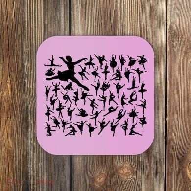 Ballerina Silhouettes Coaster