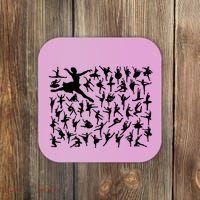 Ballerina Silhouettes Coaster thumb 0