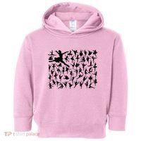 Ballerina Silhouettes Toddler Hoodie thumb 0