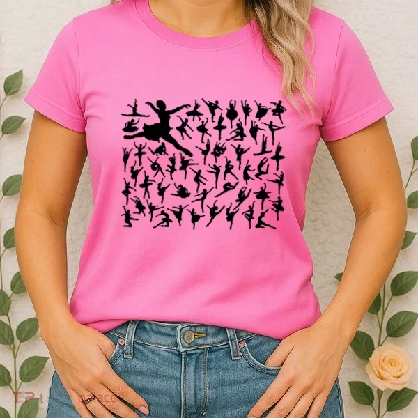 Ballerina Silhouettes Women's T-Shirt