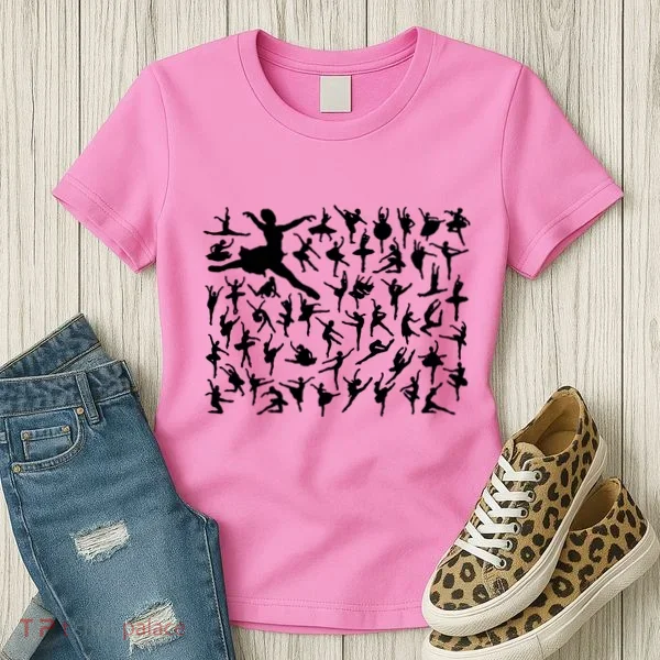 Ballerina Silhouettes Women's T-Shirt