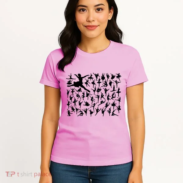Ballerina Silhouettes Women's T-Shirt