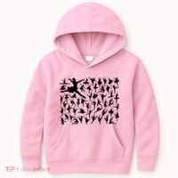 Ballerina Silhouettes Kids Hoodie thumb 0