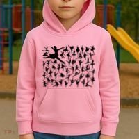 Ballerina Silhouettes Kids Hoodie thumb 2