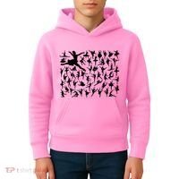Ballerina Silhouettes Kids Hoodie thumb 4