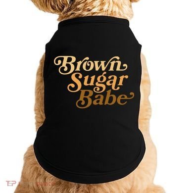 Brown Sugar Babe Melanin Doggie Tank