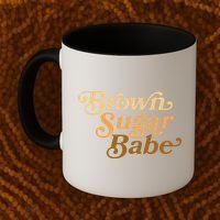Brown Sugar Babe Melanin Coffee Mug thumb 2