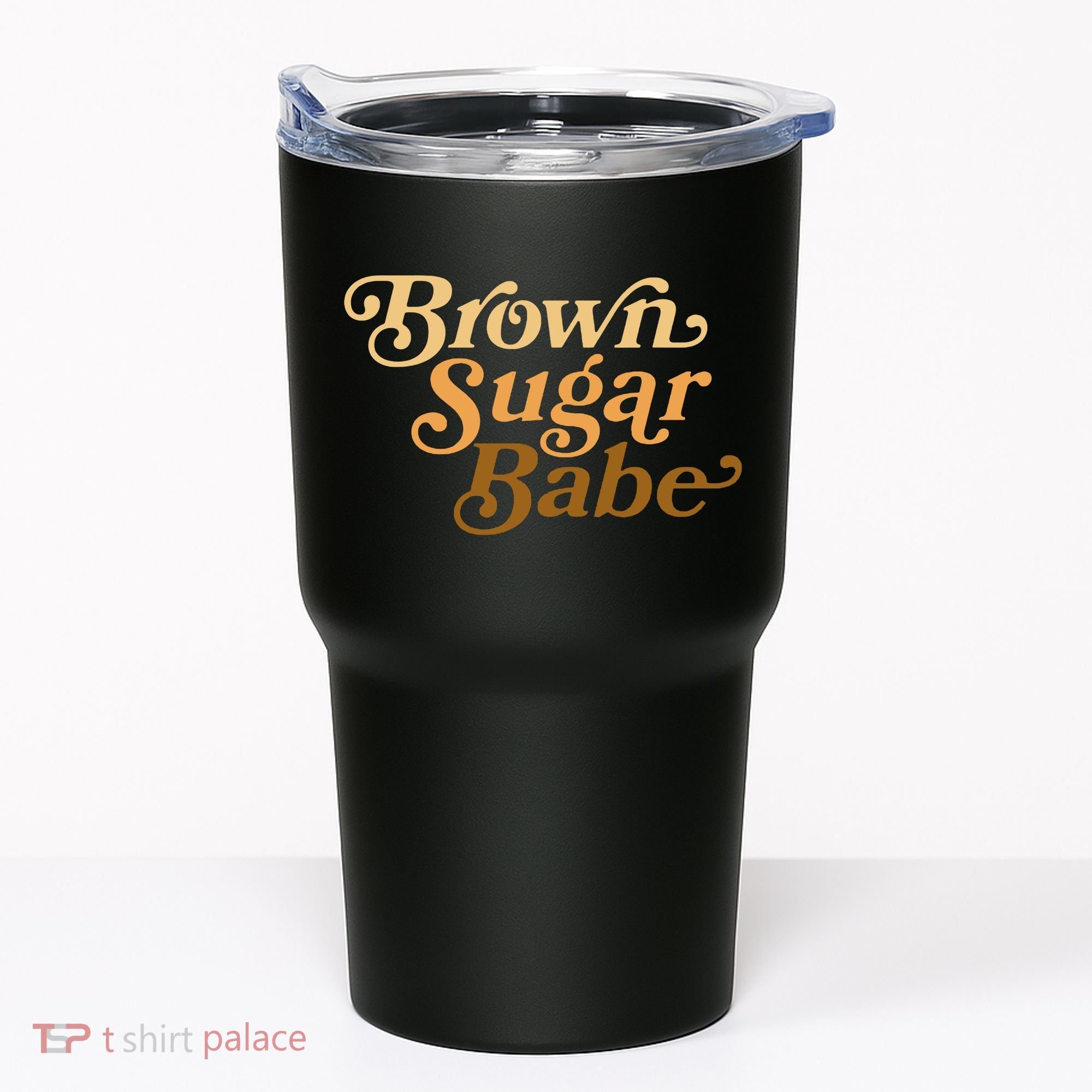 Brown Sugar Babe Melanin Tumbler