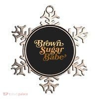Brown Sugar Babe Melanin Ornament thumb 0